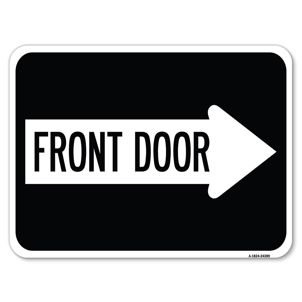 Front Door (With Right Arrow)
