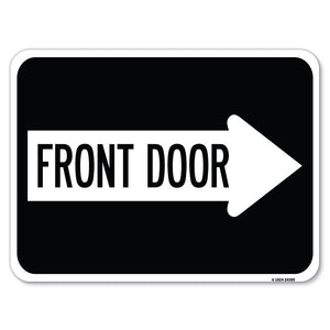 Front Door (With Right Arrow)