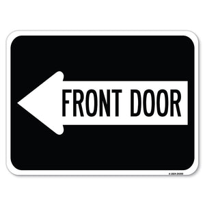 Front Door (With Left Arrow)