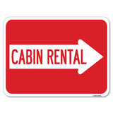 Cabin Rental (With Right Arrow)