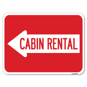 Cabin Rental (With Left Arrow)