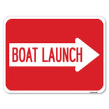 Boat Launch (With Right Arrow)