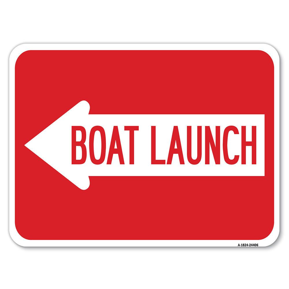 Boat Launch (With Left Arrow)