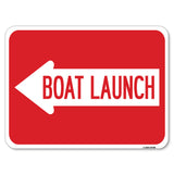 Boat Launch (With Left Arrow)