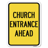 Church Entrance Ahead