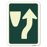 Beware of Curb Graphic