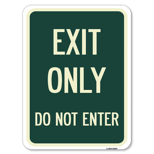 Exit Only Do Not Enter