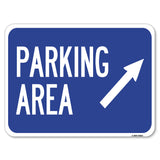 Parking Area (Up Right Arrow Symbol)