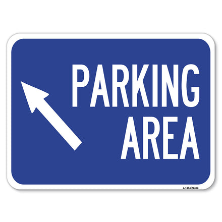 Parking Area (Up Left Arrow Symbol)