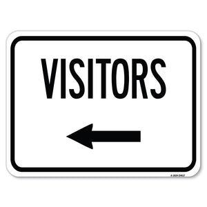 Visitors with Left Arrow