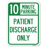 10 Minutes Parking - Patient Discharge Only