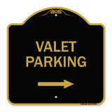 Valet Parking with Right Arrow