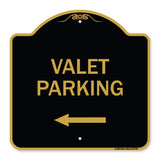 Valet Parking with Left Arrow