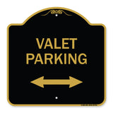 Valet Parking with Bidirectional Arrow