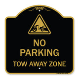 Tow Away Zone with Graphic