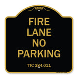 Texas Fire Lane No Parking