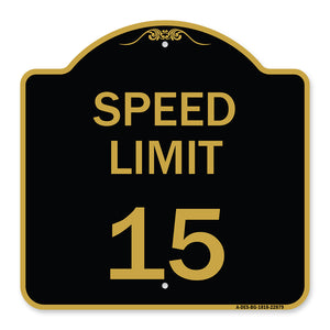 Speed Limit 15 Mph