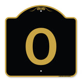 Sign with Letter O