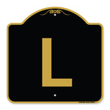 Sign with Letter L