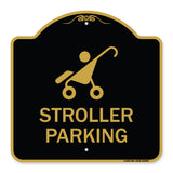 Reserved Stroller Parking (With Graphic)