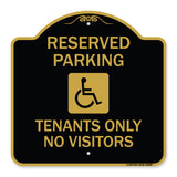 Reserved Parking Tenants Only No Visitors (With Graphic)