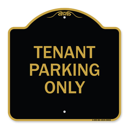 Reserved Parking Sign Tenant Parking Only