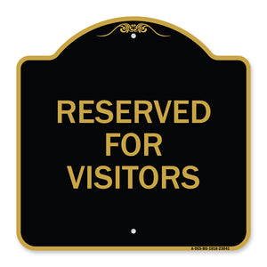 Reserved Parking Sign Reserved Parking for Visitors