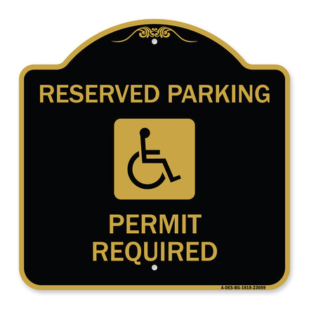 Reserved Parking Permit Required (With Graphic)