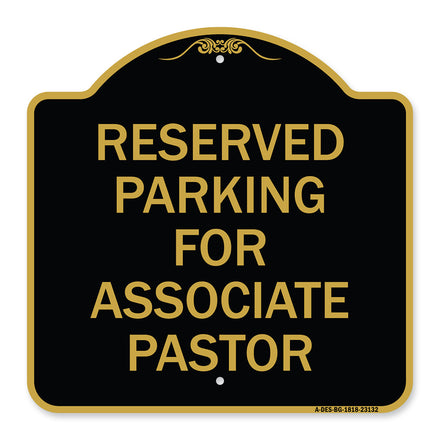 Reserved Parking for Associate Pastor