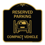 Reserved Parking Compact Vehicle