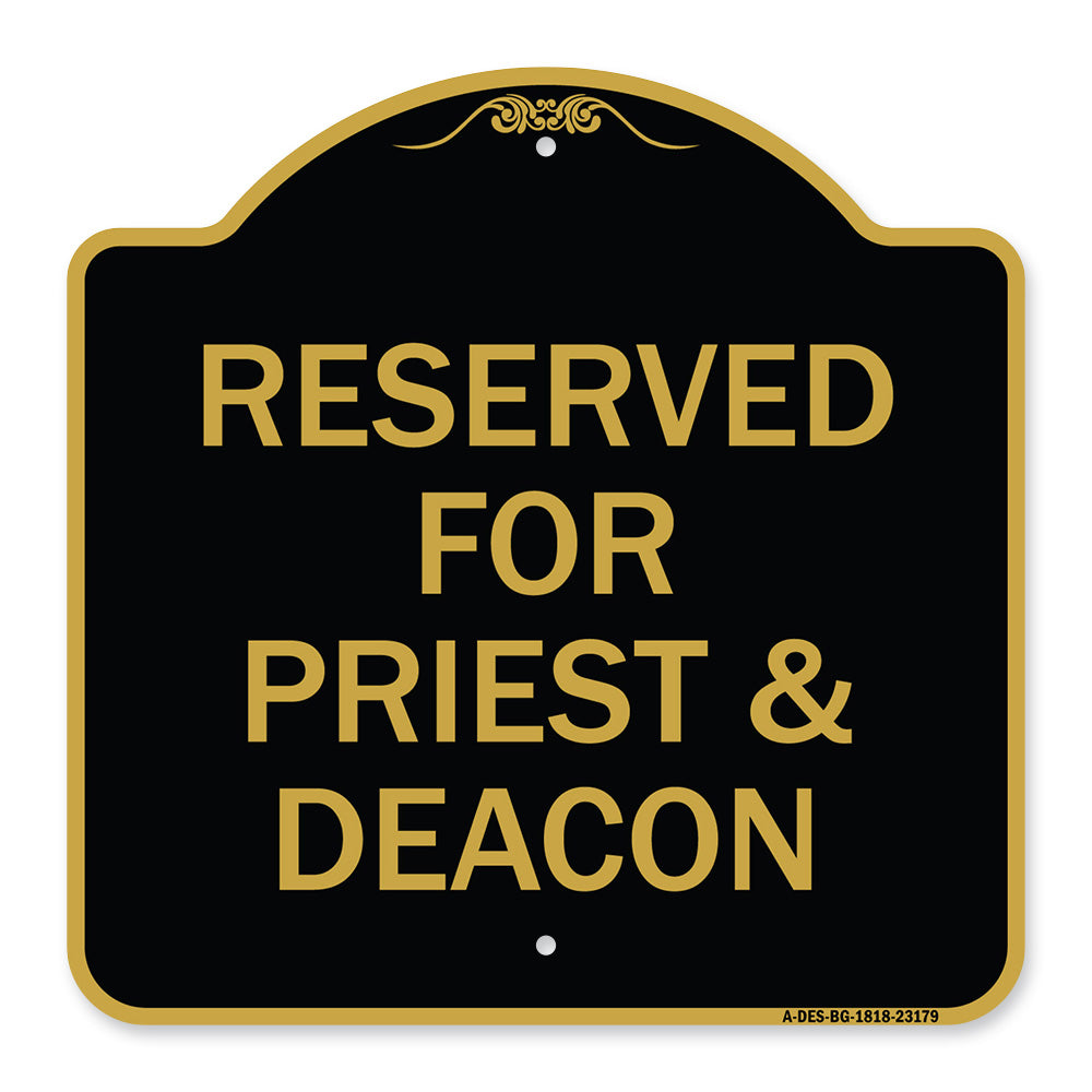 Reserved for Priest & Deacon