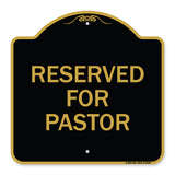 Reserved for Pastor