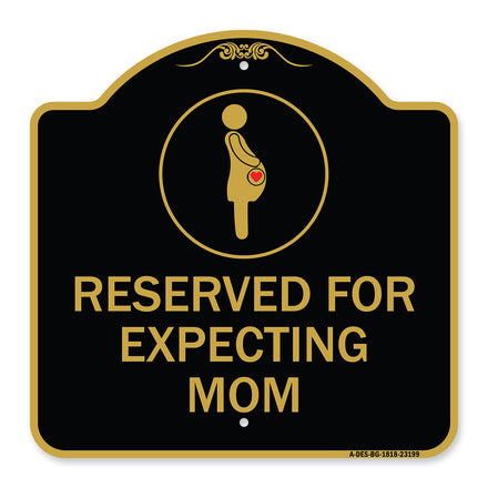 Reserved for Expecting Mom with Graphic