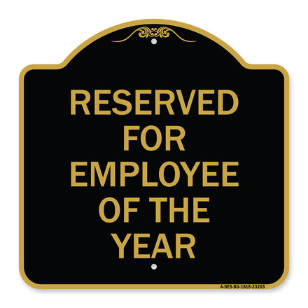 Reserved for Employee of the Year