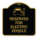 Reserved for Electric Vehicle (With Graphic)