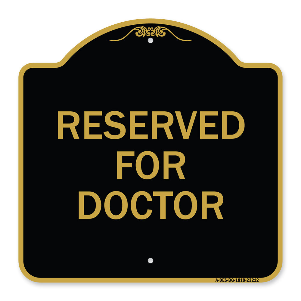 Reserved for Doctor