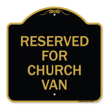 Reserved for Church Van