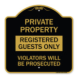 Registered Guests Only Violators Will Be Prosecuted
