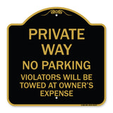 Private Way Violators Will Be Towed Away