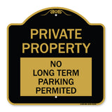 Private Property - No Long-Term Parking Permitted