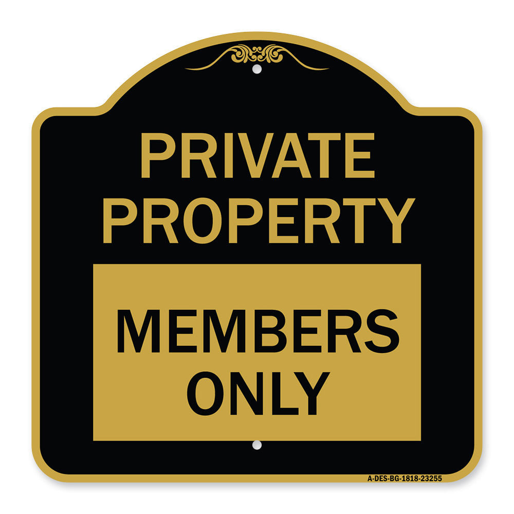 Private Parking Members Only