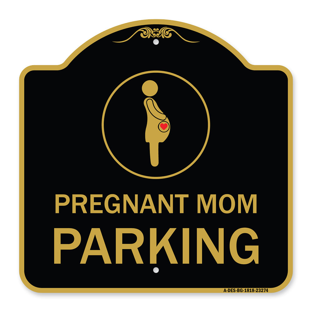 Pregnant Mom Parking (With Graphic)