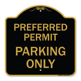 Preferred Permit Parking Only