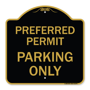 Preferred Permit Parking Only