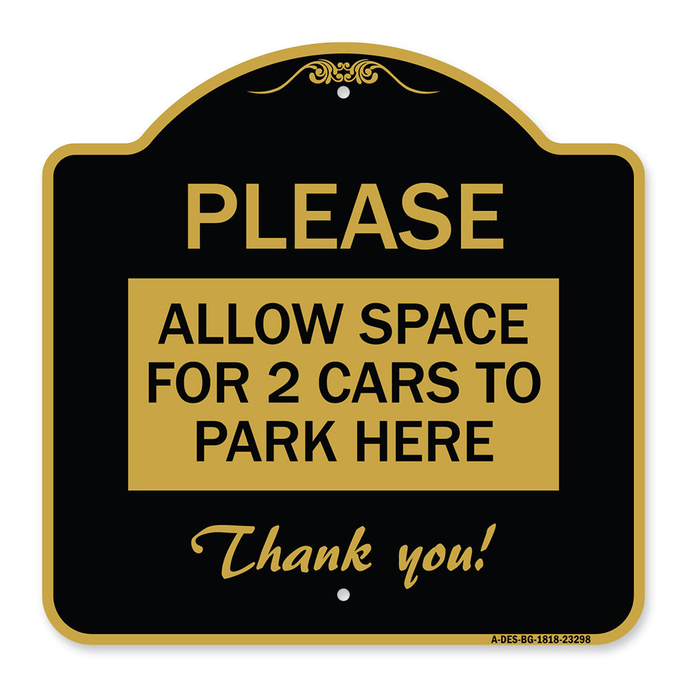 Please - Allow Space for 2 Cars to Park Here Thank You!