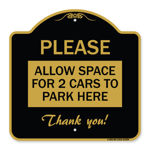 Please - Allow Space for 2 Cars to Park Here Thank You!