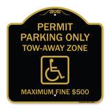 Permit Parking Only Tow-Away Zone Maximum Fine