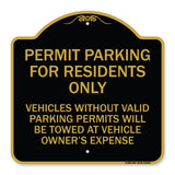 Permit Parking for Residents Only Vehicles Without Valid Parking Permits Will Be Towed at Vehicle Owner's Expense