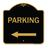 Parking Sign (Left Arrow)
