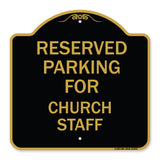 Parking Reserved for Church Staff